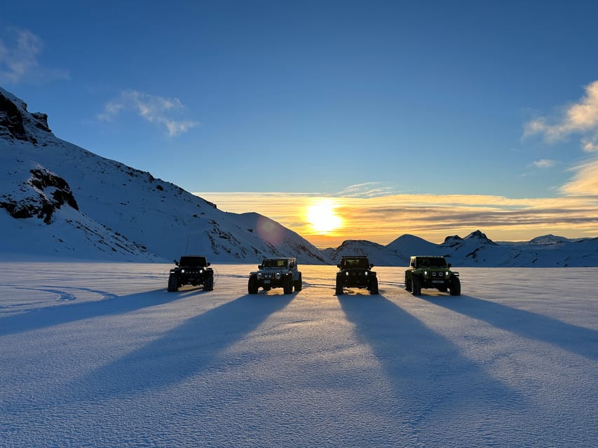 Selfdrive Tour - Langjökull Icelands Second Largest Glacier - Stunning Tour Highlights