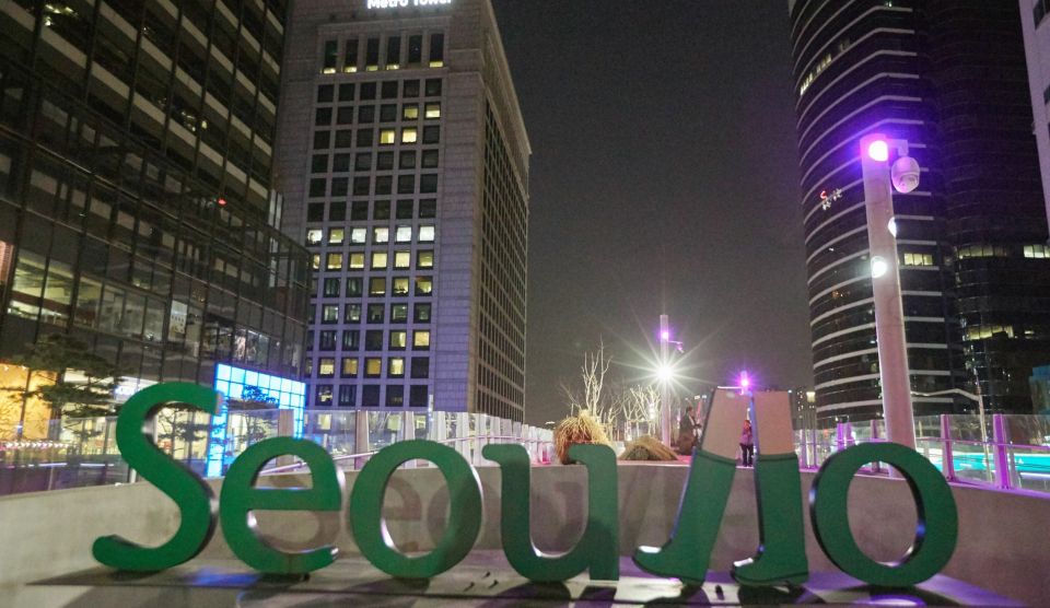 Seoul: Night Tour to Deoksugung Palace and Sevit Seom - Admiring the Banpo Bridge Fountain