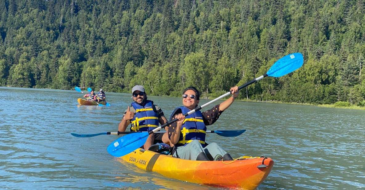 Seward Area Glacial Lake Kayaking Tour 1.5 Hr From Anchorage - Scenic Highlights