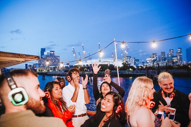 Silent Disco Thames Boat Party - Headphone Hire and Accessibility