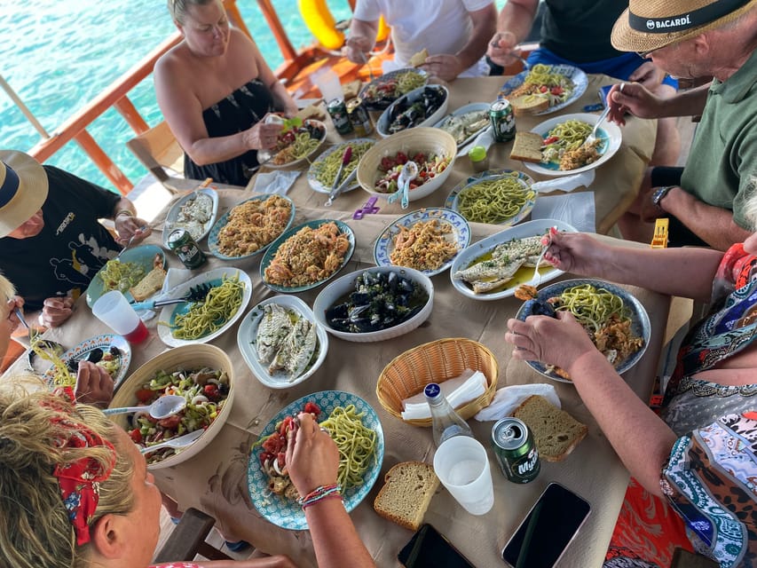 Skiathos: Traditional Boat Cruise With Swim Stops & Lunch - Included Amenities