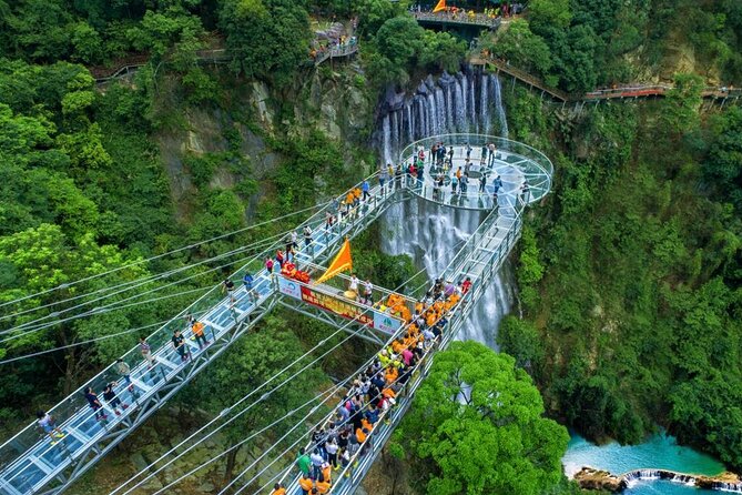 Skywalk Glass Bridge and Waterfall Ravine Half Day Private Tour - How to Book