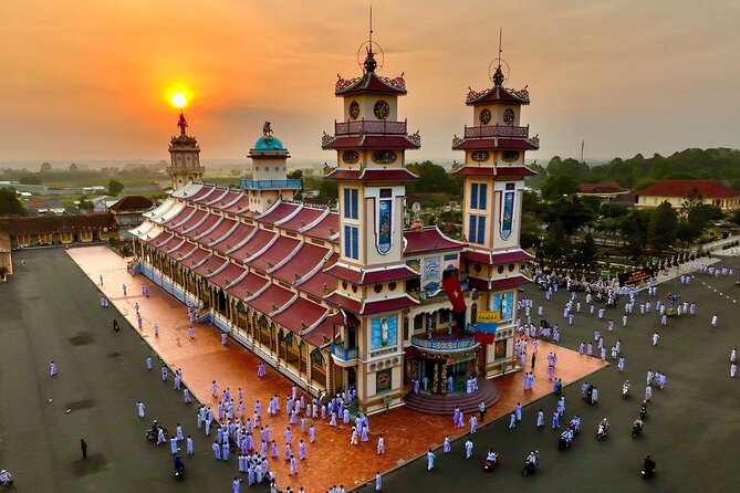 Small-Group 1-day: Cu Chi Tunnels, Cao Dai Temple & Ba Den Mount - Ascending Ba Den Mountain