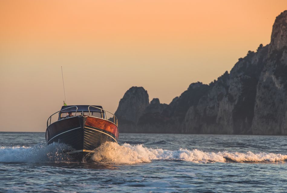 Sorrento: Sunset Coastal Boat Tour With Aperitif - Itinerary Overview