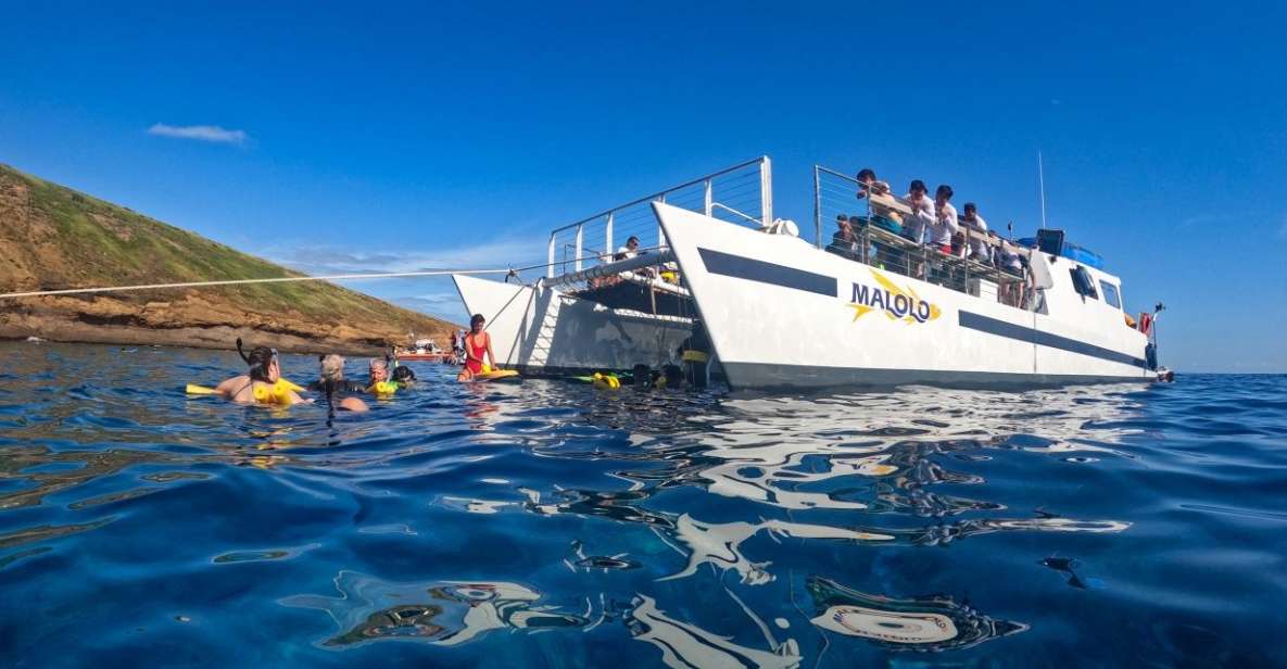 South Maui: PM Snorkel to Coral Gardens or Molokini Crater - Molokini Crater: Submerged Volcanic Landscapes