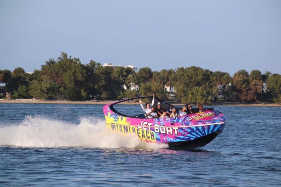 SpeedBoat Ride 360 Thrilling Experience Jet Boat Miami Beach - Inclusions and Exclusions