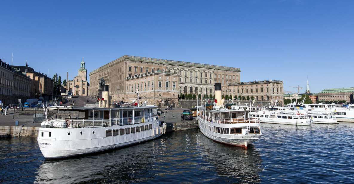 Stockholm: Old Town Walking Tour W/ Vasa Museum & Boat Ride - Meeting Points and Itinerary