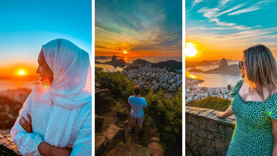 Sunrise at Dona Marta Viewpoint Christ the Redeemer - Detailed Itinerary