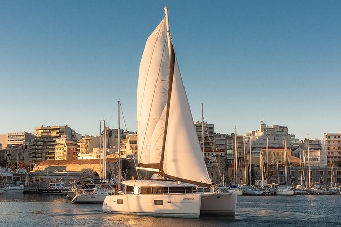 Sunset - Sailing Cruise on Yacht Catamaran, Rethymno, Crete - Meeting Point and Schedule