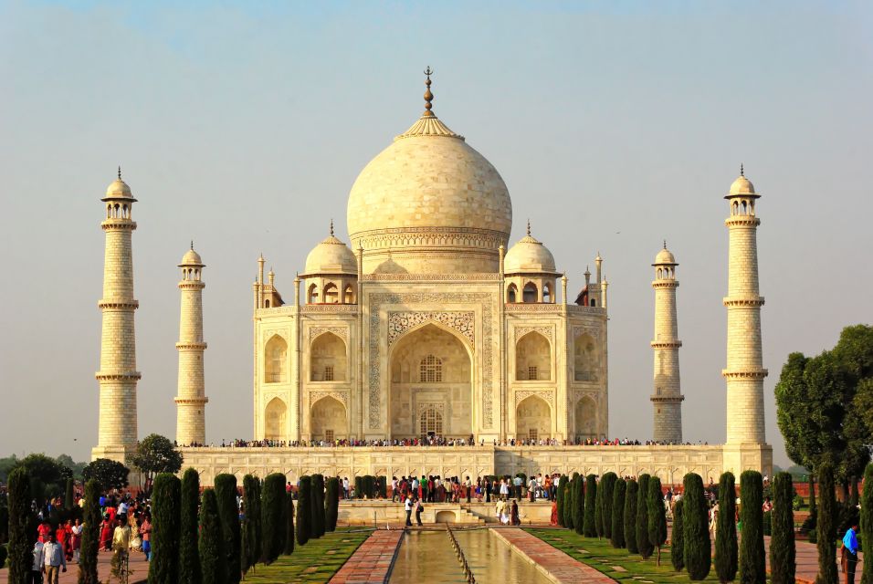 Taj Mahal From Delhi By Super Fast Train Private Tour - Sightseeing Highlights