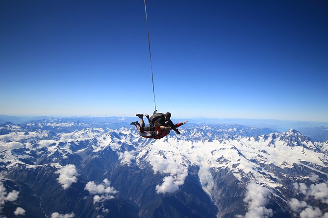 Tandem Skydive 13,000ft From Franz Josef - Optional Add-Ons
