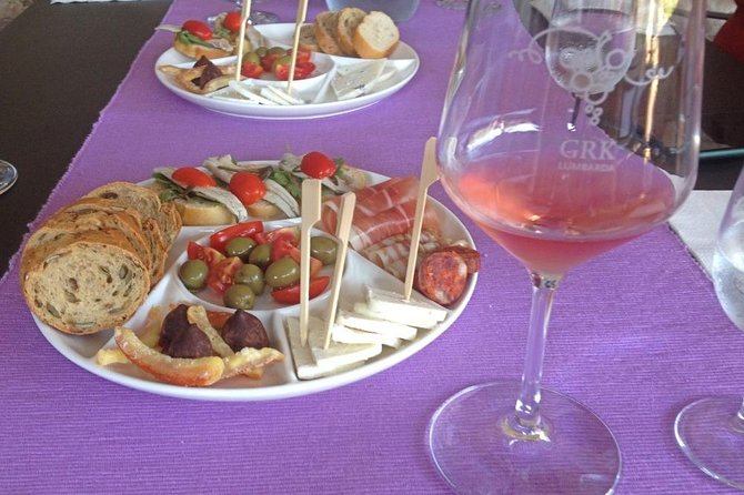 Taste of Korcula by Bike Tour (Food & Drink Tasting) - Local Food and Drink Samples