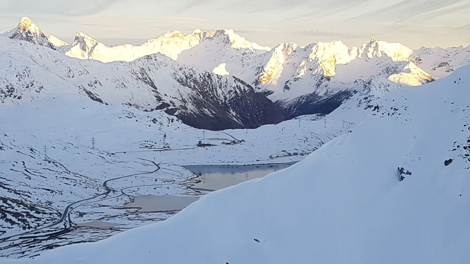 Tirano: Bernina Red Train and Cablecar to Diavolezza Refuge - Diavolezza Refuge: At 3000 Meters