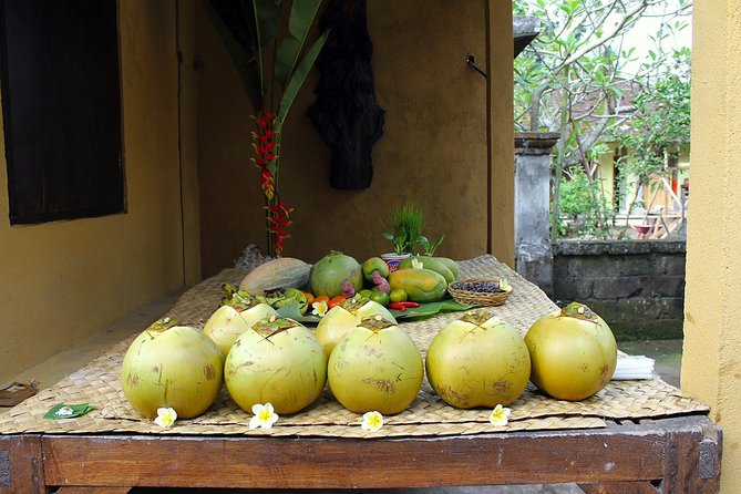 Traditional Balinese Meal in a Multi-Generational Family Compound - Transportation Details