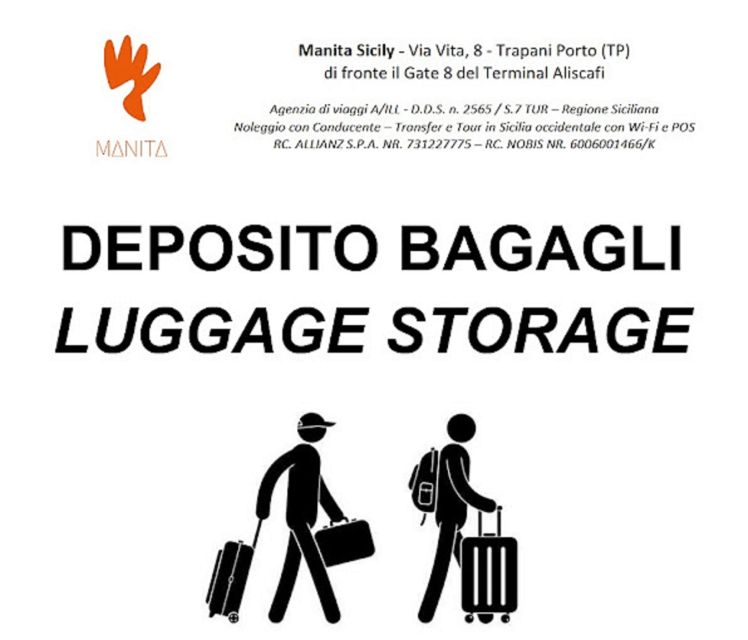 Trapani Luggage Storage - Location Details