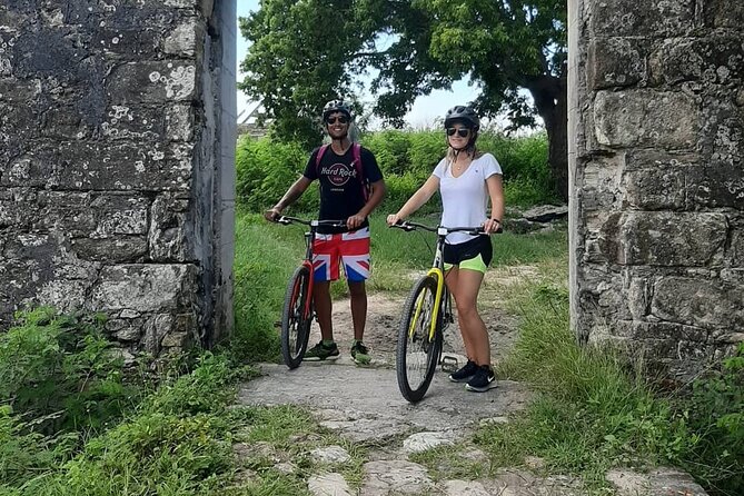 TRIPLE ACTIVITY TOUR, Bike Kayak Hike, ANTIGUA - Bike Through Village Streets