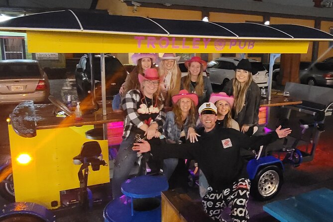 Trolley Pub Party Bike Through St. Pete With Bar+Mural Stops - Pricing Details