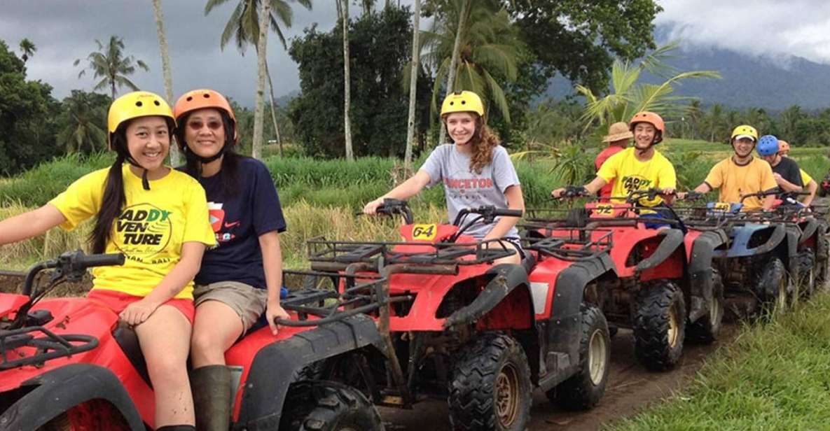 Ubud: ATV Quad Biking Adventure Inclusive With Lunch - Inclusions