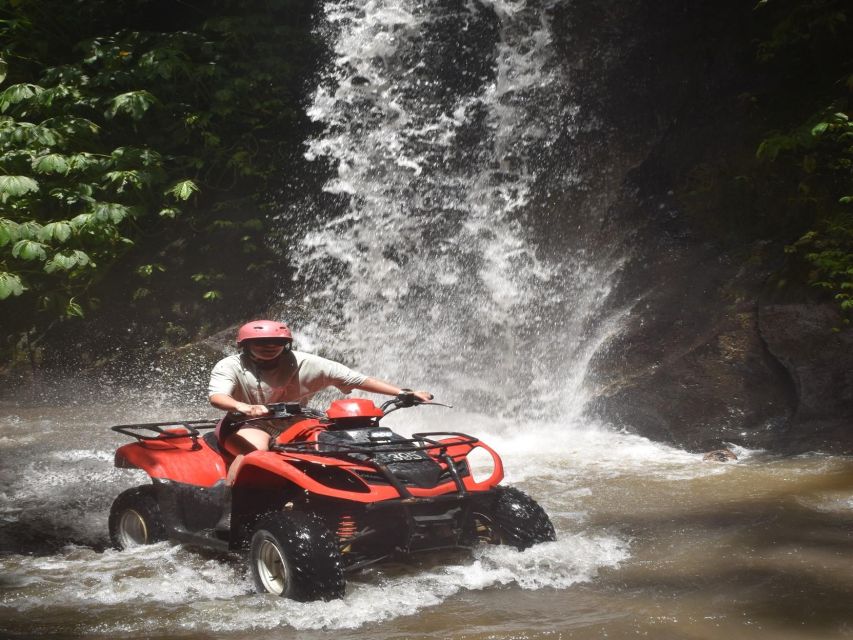 Ubud: Quad Bike Tour With Waterfall, Long Tunnel, and Lunch - Navigating the Long Tunnel