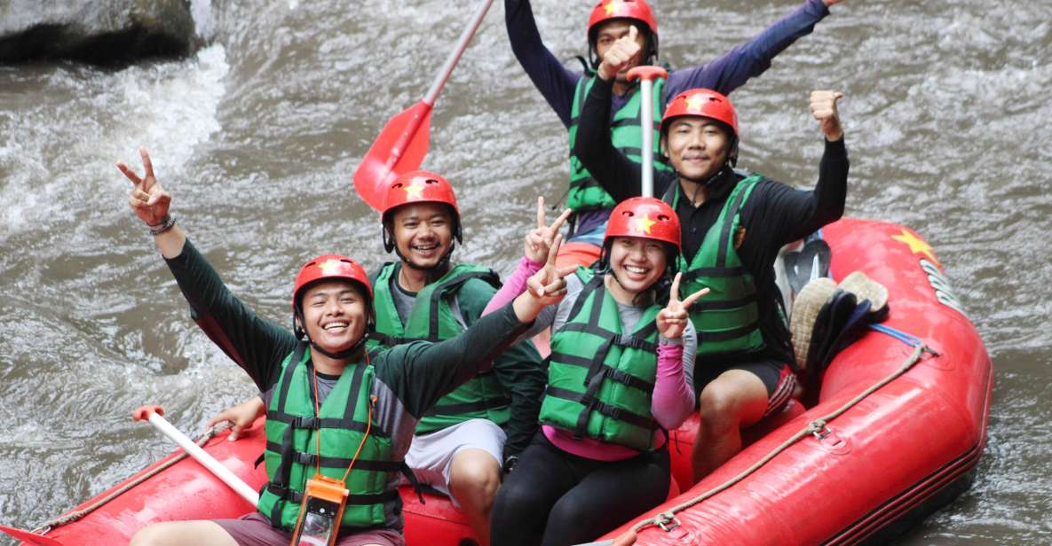 Ubud White Water Rafting With Lunch - Detailed Itinerary