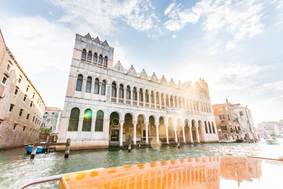 Venice: Grand Canal Private Boat Trip - Architectural Highlights of Venice