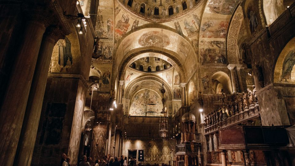 Venice: St Marks Basilica After Hours & Doge Palace Option - Crypt and Mosaics