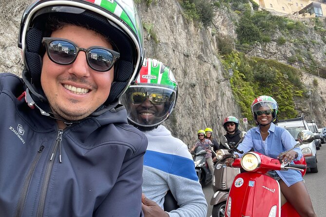 Vespa Tour of Amalfi Coast Positano and Ravello - Stops at Scenic Viewpoints