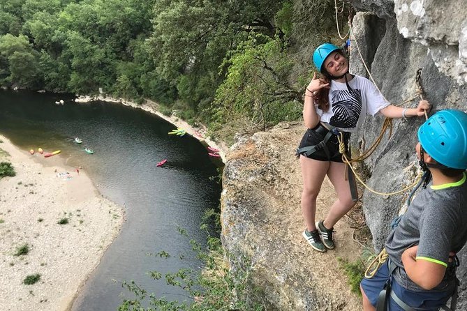 Via Corda in Ardèche + Big Abseil - Essential Equipment Provided