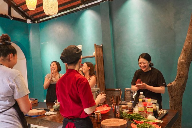 Vietnamese Cooking Class in Indochine Villa With Market Tour - Meeting and Pickup Information