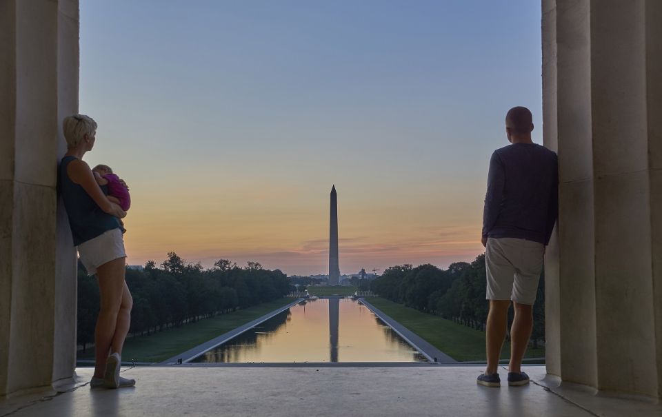 Washington: Family Portrait at Lincoln Memorial - Iconic Washington, DC Setting