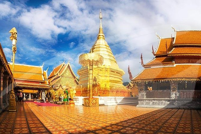 Wat Doi Suthep Temple and White Meo Hilltribe Village Half-Day Tour From Chiang Mai - Transportation Details