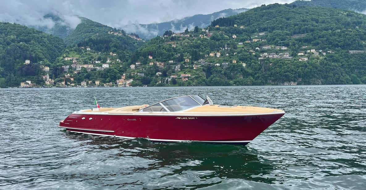 4 Hour Tour. Luxury Motorboat on Lake Como - Key Points