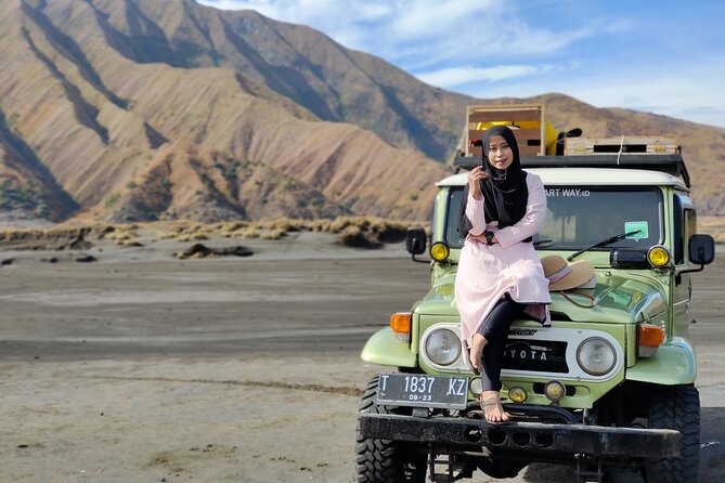1 Day - Bromo Afternoon Siesta Tour Start MALANG or SURABAYA // 11:00 - 18:00 - Health and Safety Guidelines