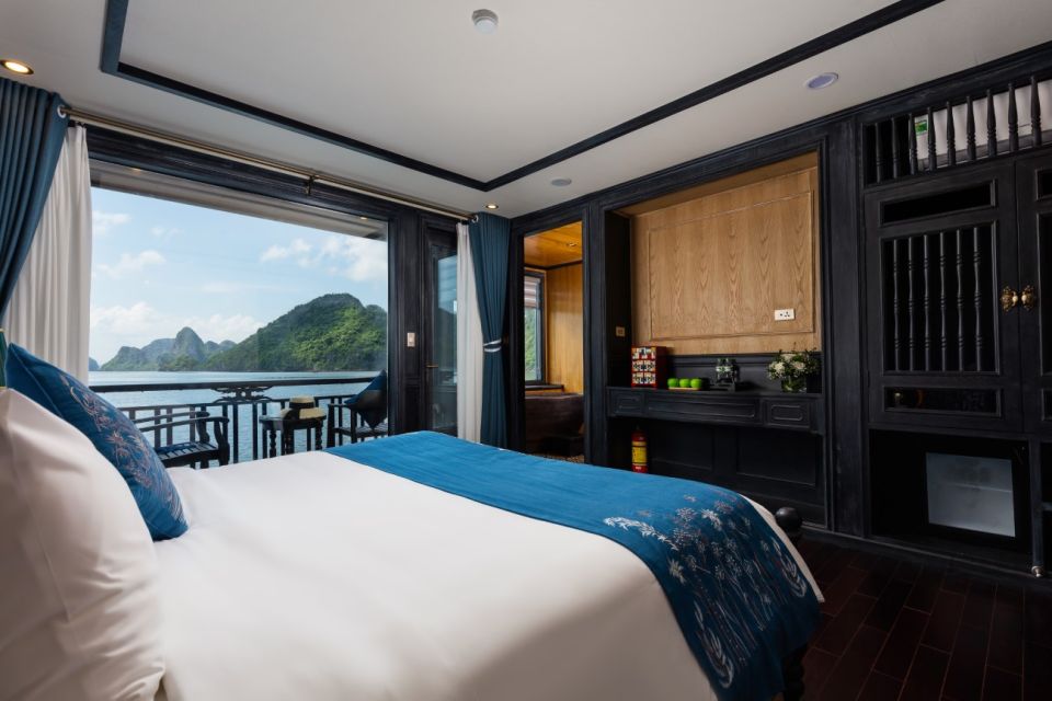 2-Day Lan Ha Bay Luxury 5-Star Cruise & Balcony Cabin - Luxurious Cabin Features