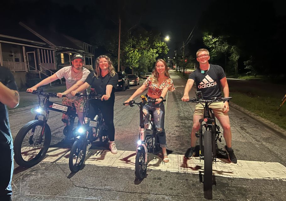 2-Hour Night Rider E-Bike Bar Crawl - Inclusions and Exclusions