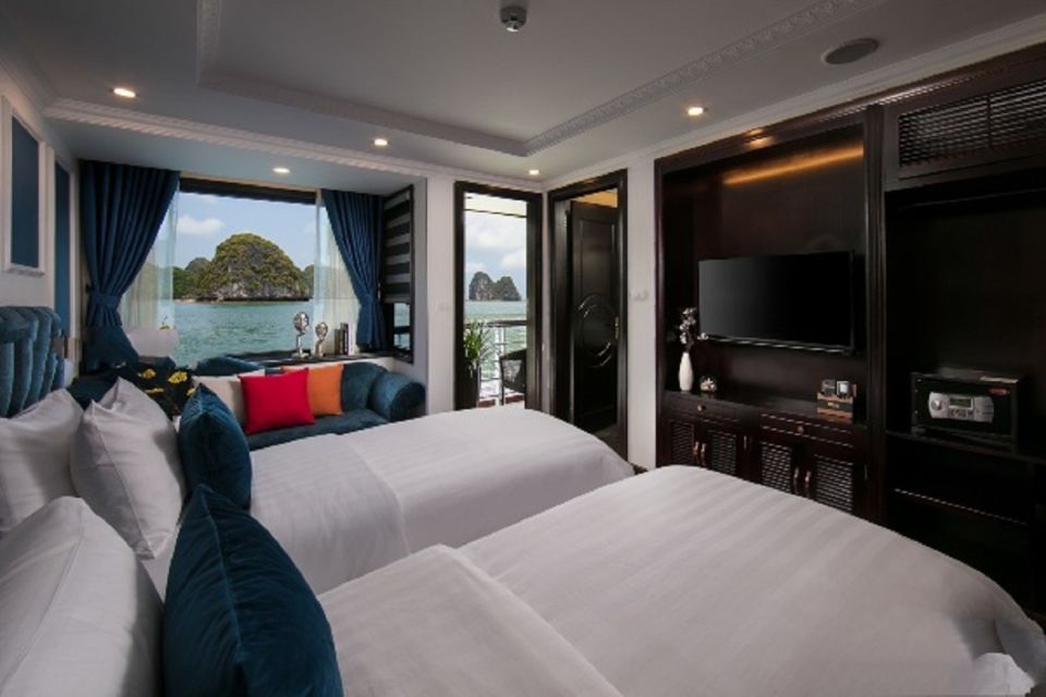 3-Day Ha Long-Lan Ha Bay-Viet Hai Village-5-Star Cruise - Onboard Amenities