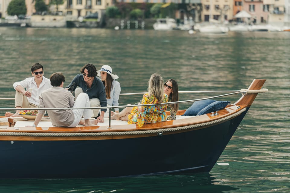 6 Hours Private Boat Touron Como Lake, Bellagio: (Wood Boat) - Optional Activities