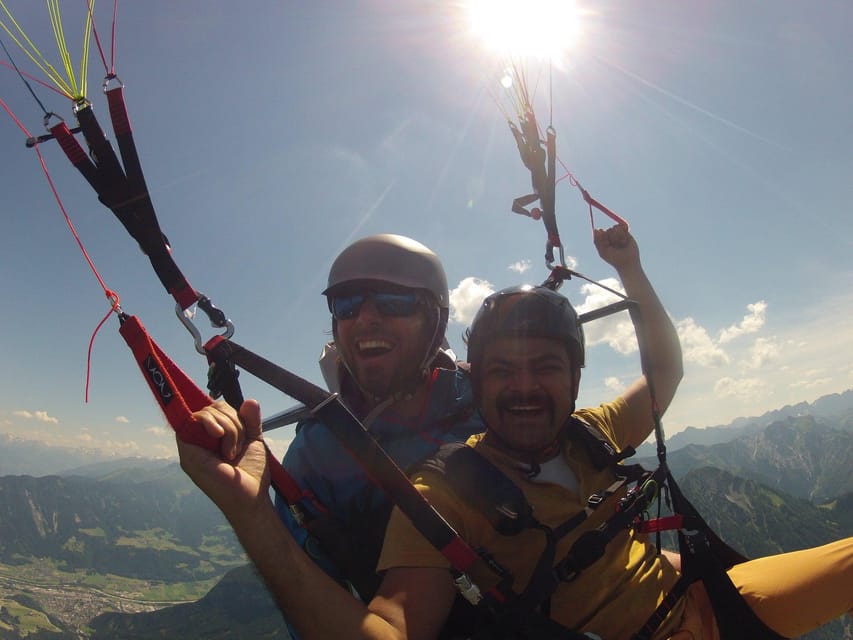 Achensee: Mountain World Tandem Flying Experience - Inclusions