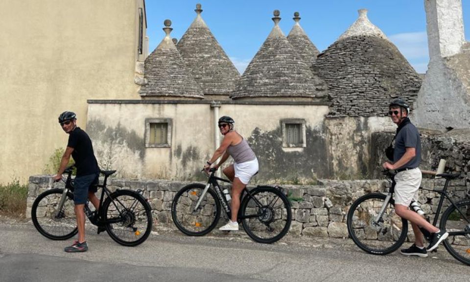 Alberobello: E-Bike Tour With Focaccia and Wine - Itinerary and Tour Details