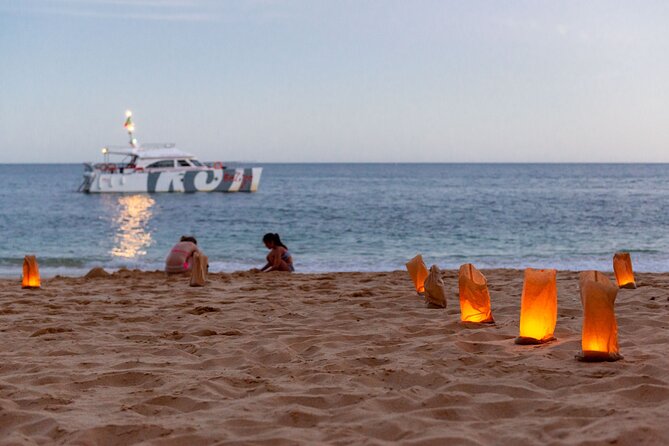 Albufeira: 6-Hour Sunset Dinner Catamaran Cruise With Open Bar - Unlimited Drinks and Live Commentary