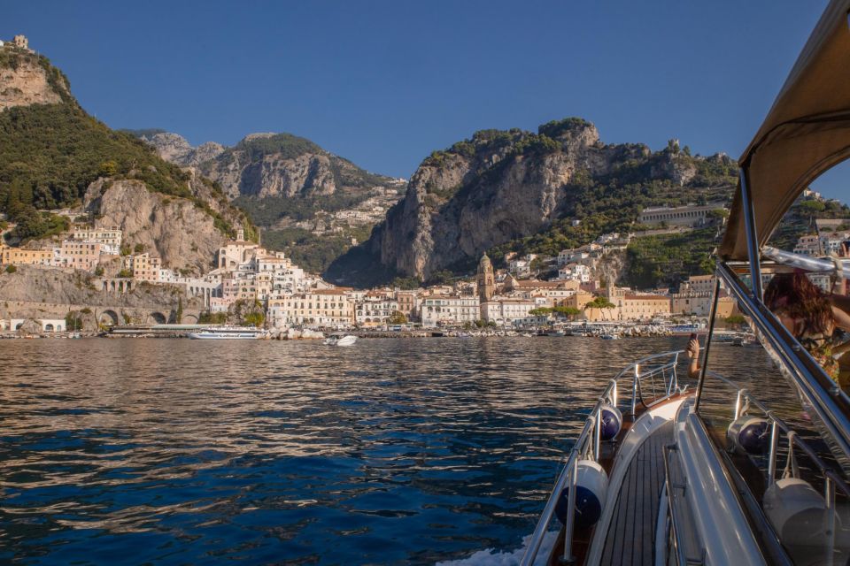 Amalfi Coast Premium Boat Tour From Sorrento Max 8 People - Group Size and Duration