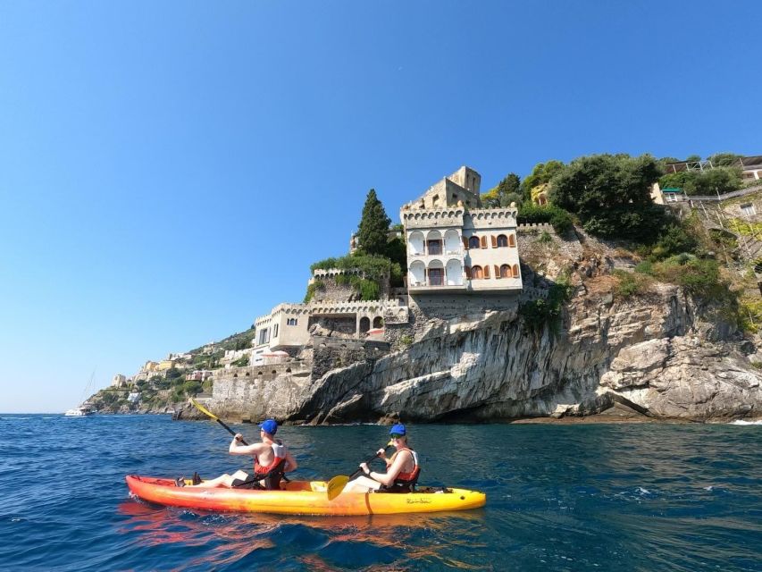 Amalfi: Sea Caves and Beaches Kayaking Tour With Snorkeling - Inclusions and Facilities