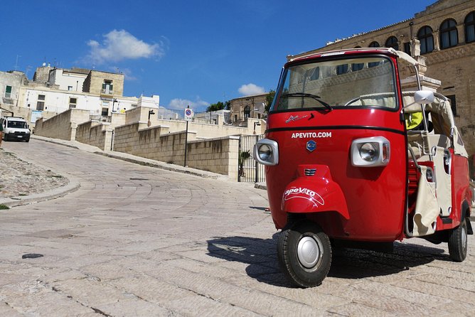 Ape Tour Matera - Panoramic Tour in Ape Calessino - Inclusions
