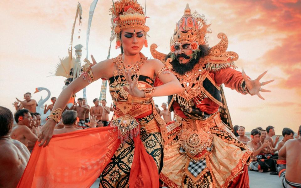 Bali: Melasti Sunset Kecak Dance Show & Jimbaran Bay - Transportation and Inclusions