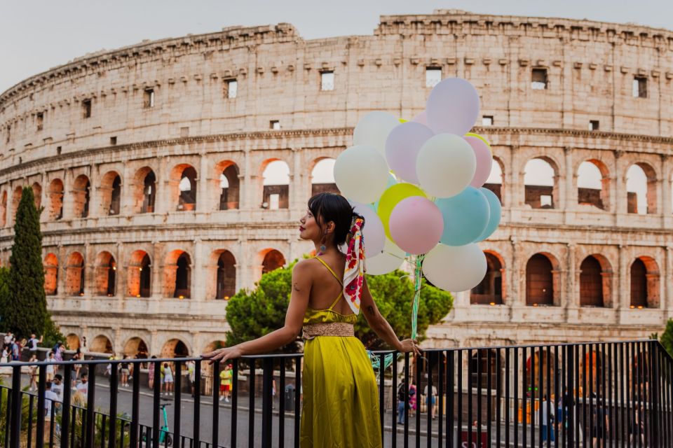 Balloons Experience in Rome: Private Photoshoot - Inclusions