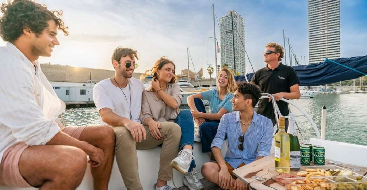 Barcelona: Sailing Trip With Drinks and Snacks - Relaxing Sailing Experience