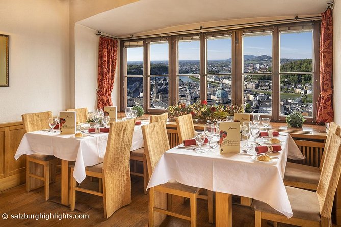 Best of Mozart Concert and Dinner or VIP Dinner at Fortress Hohensalzburg - Meeting Point and Transportation