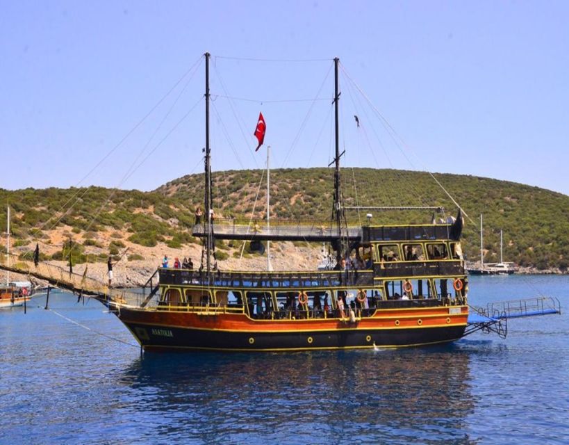 Bodrum: Pirate Boat Trip With BBQ Lunch and Optional Pickup - Schedule and Departure