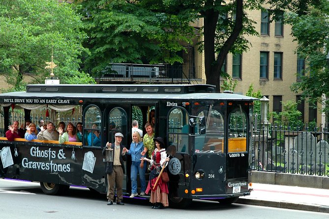 Boston Ghosts and Gravestones Trolley Tour - Inclusions and Exclusions