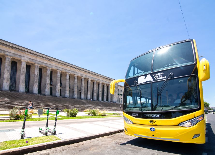 Buenos Aires: Hop-On Hop-Off Bus With Audio Guide & Free City Pass - Meeting Point and Boarding Details